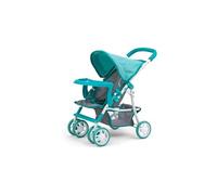 Milly Mally poupées poussettes Kate Prestige54 cm vert menthe/gris