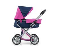 Poussette poupée - Milly Mally - Alice Prestige - Navy - Nacelle amovible - Canopy lavable