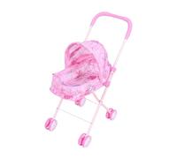 Poussette Poupee | Poussette Jeu D Interieur avec Canopee,Pousse Pliable pour Bébé - pour Filles Garçons Voyage Fête Anniversaire Maison