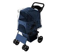 Poussette pour Animal de Compagnie - Bleu Bleu G