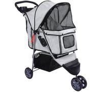 Poussette pour animaux - Bc-elec - 5663-0015Agrey - 3 roues - Imperméable - Gris