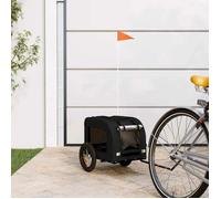 Poussette pour animaux Vidaxl - 93828 - Remorque de vélo pour Animaux de Compagnie Noir