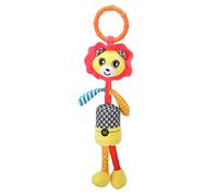 Poussette pour b é bé, jouet suspendu Animal mignon lit de berceau hochet e (Pendentif carillon à vent lion jaune)