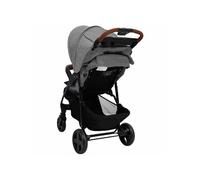Kinderwagen 2-in-1 staal lichtgrijs10371
