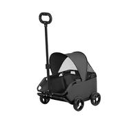 Poussette Pour Chat | Poussette Pour Chats Plébiscité Et Pliable,Porte-Animaux Ventilé Jusqu'à 7kg,Pour Randonnée Parc Centre Commercial et Promenades Extérieures