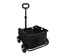 Poussette pour Chien, Conception Ventilée, Entrée Facile, Poignée Confortable, Sac de Rangement, capacité de 15,43 Lb, pour Petits Chiens et Chats, Poussette pour Animaux de