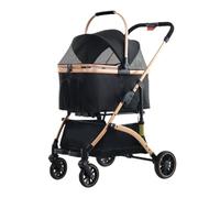 Poussette pour Chien Panier Détachable Chariot For Animaux De Compagnie Poussette Universelle Confortable For Chien For Chats Et Chiens Poussette For Animaux De Compagnie Facile À Plier Poussette pour