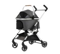 Poussette pour Chien Poussette For Animaux De Compagnie, Chariot Pliable Léger, Sac Détachable For L'extérieur, Poussette Portable For Chat Et Chien, Chariot De Marche For Chien Poussette pour animaux