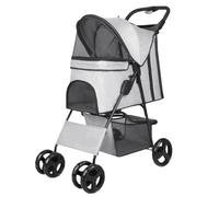 Poussette pour Chien Poussette for Animaux de Compagnie Chien Chat Teddy Poussette extérieure Pliable en Plein air Petite Poussette légère for Animaux de Compagnie Poussette Poussette pour Animaux de