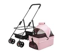 Poussette pour Chien Poussette For Animaux De Compagnie For Chats, Poussette Pliable Légère For Chien De Petite Et Moyenne Taille, Poussette For Chien, Poussette For Chat Poussette pour animaux de Com