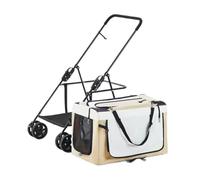 Poussette pour Chien Poussette For Animaux De Compagnie For Chiens Moyens Et Grands, Poussette For Chat Pliable Légère, Chariot De Promenade For Chien, Poussette For Animaux De Compagnie Poussette pou