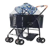 Poussette pour Chien Poussette for Animaux de Compagnie for Les Sorties, Petit Chariot à Tirer, Poussette for Chiot, Chariot de Promenade for Chien, Petit Chat léger et Pliable Poussette pour Animaux
