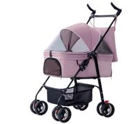 Poussette pour Chien Poussette for Animaux De Compagnie for Les Sorties, Petit Chariot À Tirer, Poussette for Chiot, Chariot De Promenade for Chien, Petit Chat Léger Et Pliable Poussette pour Animaux