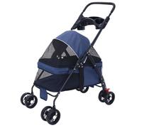 Poussette pour Chien Poussette for Animaux De Compagnie for Les Sorties, Petit Chariot À Tirer, Poussette for Chiot, Chariot De Promenade for Chien, Petit Chat Léger Et Pliable Poussette pour Animaux