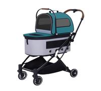 Poussette pour Chien Poussette For Animaux De Compagnie Pliante Automatique À Double Couche Poussette For Animaux De Compagnie Détachée Poussette For Animaux De Petite Et Moyenne Taille Poussette pour
