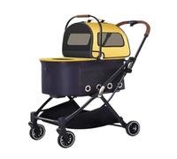 Poussette pour Chien Poussette For Animaux De Compagnie Pliante Automatique À Double Couche Poussette For Animaux De Compagnie Détachée Poussette For Animaux De Petite Et Moyenne Taille Poussette pour