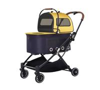 Poussette pour Chien Poussette For Animaux De Compagnie Pliante Automatique Double Couche Poussette For Animaux De Compagnie Détachée Poussette For Animaux De Compagnie Légère Poussette pour animaux d