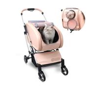 Poussette pour Chien Poussette for animaux de compagnie poussette pliante for animaux de compagnie adaptée aux chats et aux chiens poussette for animaux de compagnie légère et respirante Poussette pou