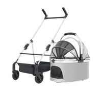 Poussette pour Chien Poussette Multifonctionnelle For Animaux De Compagnie, En Plein Air, Grande Poussette For Chiens, Portable Et Pliable, Chariot De Marche For Chiens Poussette pour animaux de Compa