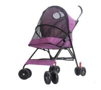 Poussette pour Chien Poussette pliante légère et respirante for animaux de compagnie, poussette for chien et chat, quatre roues, en plein air, for animaux de compagnie Poussette pour animaux de Compag
