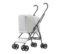 Poussette pour Chien Poussette Pliante Légère for Animaux De Compagnie for Les Sorties, Petite Tout-en-Un, sans Installation Et Rapide À Ranger Poussette pour Animaux de Compagnie(G)