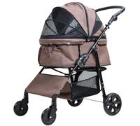 Poussette pour Chien Poussette pour Chat Poussette Pliante Pour Animaux De Compagnie Chien Poussette Pliante Avec 4 Roues Chien Chat Chiot Poussette Pour Moyen Petit Animal De Compagnie Animaux Pousse