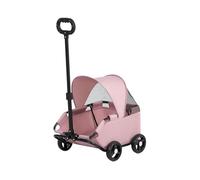 Poussette Pour Chien,Poussette Pour Chats Plébiscité Et Pliable - Porte-Animaux Ventilé Extérieur Jusqu'à 7 Kg - Accessoires Parc Plage Centre Commercial Et Visite Vétérinaire