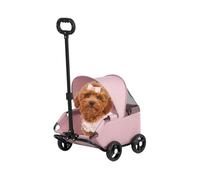 Poussette pour Chiens | Poussette Pliable pour Petit Chien | Transporteur Extérieur Jusqu'à 7kg pour Chiot et Chat | Voyage Déplacements Parc Plage Centre Commercial Visite Vétérinaire Jardin