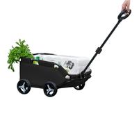 Poussette pour petits animaux de compagnie - Poussette pliante légère à quatre roues adaptée aux chiens et chats pour voyager | Capacité de charge jusqu'à 7 kg, poussette, 86 cm et raccourcie une fois