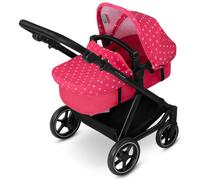 Poussette pour poupée ABC Design Migno Rose 62x45x67 cm