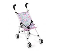 Poussette pour poupée - BAYER CHIC 2000 - Roma - Blanc et rose - À partir de 3 ans - Fille
