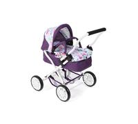 Poussette pour poupée - BAYER CHIC 2000 - Smarty - Violet - Sac transport amovible - Capote rabattable - Filet à bagages