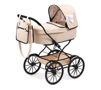 Poussette pour poupée - CLAUDIO REIG - Classique - Beige - Polyester - Dès 6 mois