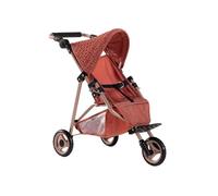 Poussette pour poupée - HOWA - Grace 2270 - pour poupées jusqu'à 50 cm - poignée réglable - pliable châssis métal