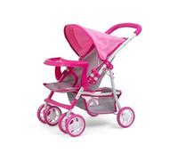 Milly Mally Poussette pour poupées Kate Prestige Pink Rose