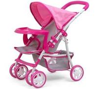 Poussette pour poupée Kate Prestige Gris G