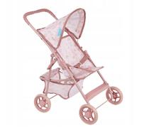 Kinderplay Poussette de poupée Profonde avec Sac et Arc KP0280A