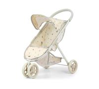 Milly Mally Poussette de poupée Susie Nature Poussette Poupee, Poussette Jouet - Poussette Landeau Bebe pour Poupée pour Poupon, avec Prise Souple, Construction Légère et Stable, Landau,