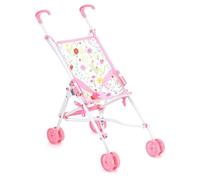 Poussette pour poupée Mimosa - PETITCOLLIN - Rose - Pour enfant à partir de 3 ans