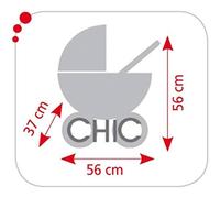 Bayer Chic 2000 555 29 Poussette pour poupée - Couleur "Mûre" à poids. G