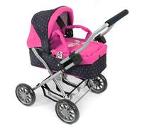 Bayer-Chic Poussette pour poupée Smarty – rose fleu