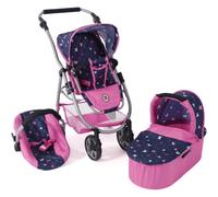 Bayer-Chic Poussette pour poupées EMOTION 3 en 1 - Papillon