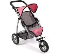 Poussette pour poupées 50 cm Rose melangé Multicolore G
