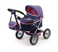 Poussette pour poupées Reig Trendy Royal Special Version Bleu Rose 45 cm