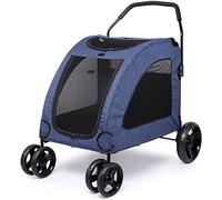 Poussette robuste pour chien/chat/animal de compagnie, poussettes pour chiens de grande taille, poussette pour animaux de compagnie, landau de voyage de qualité supérieure, poussettes pour chiens, p