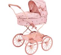 Poussette rose classique pour poupée Bayer Design 14326AA