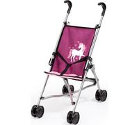 Poussette rose pour poupée Bayer 30537AA