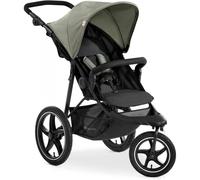 hauck Poussette 3 Roues Runner 2, Grandes Roues Pneumatiques, Jusqu'à 22 kg, Pliable, Pare-Soleil UV 50+, Inclinable, Guidon Réglable, Panier XL Jusqu'à 3 kg, Mickey Mouse Olive