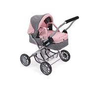 Poussette Smarty Melange Gris/Rose