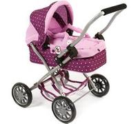 Poussette Smarty Violet/rose Multicolore G